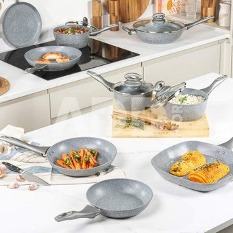 Salter BW02764G1EU7 Marblestone 28cm Fry Pan