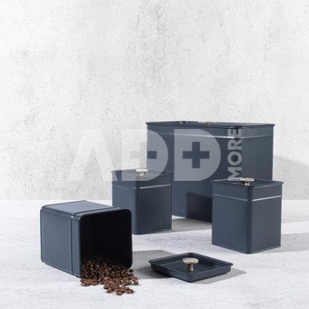 Salter BW126131EU7 Marino 4-Piece Bread Bin & Canister Set