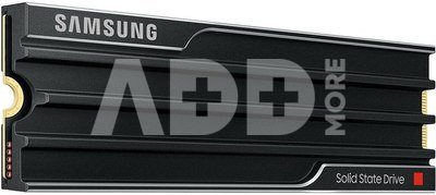 Samsung 9100 PRO With Heatsink | 1000 GB | SSD form factor M.2 2280 | Solid-state drive interface PCIe 5.0 NVMe | Read speed 14800 MB/s | Write speed 13400 MB/s