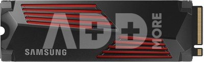 Samsung 990 PRO with Heatsink 1000 GB, SSD form factor M.2 2280, SSD interface M.2 NVME, Write speed 6900 MB/s, Read speed 7450 MB/s