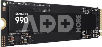 Samsung SSD | 990 | 1000 GB | SSD form factor M.2 2280 | Solid-state drive interface PCIe 4.0 x4, NVMe 2.0 | Read speed 7150 MB/s | Write speed 6450 MB/s
