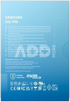 Samsung 990 PCIe 4.0 NVMe M.2 SSD 2TB