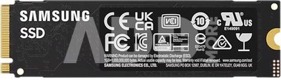 Samsung SSD | 990 EVO Plus | 2000 GB | SSD form factor M.2 2280 | Solid-state drive interface NVMe | Read speed 7250 MB/s | Write speed 6300 MB/s