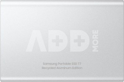 Samsung SSD | T7 Resurrected | 1000 GB | USB 3.2 Gen 2 (10 Gbps) | Silver