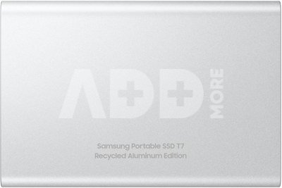 Samsung SSD | T7 Resurrected | 4000 GB | USB 3.2 Gen 2 (10 Gbps) | Silver