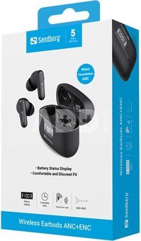 Sandberg 126-52 Wireless Earbuds ANC+ENC