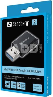 Sandberg 134-41 Mini WiFi Dongle 1300Mbit/s