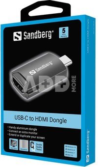Sandberg 136-34 USB-C to HDMI Dongle