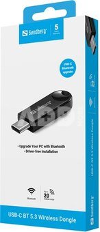 Sandberg 136-69 USB-C BT 5.3 Wireless Dongle