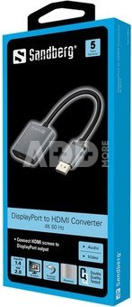 Sandberg 509-19 Adapter DP1.4>HDMI2.0 4K60