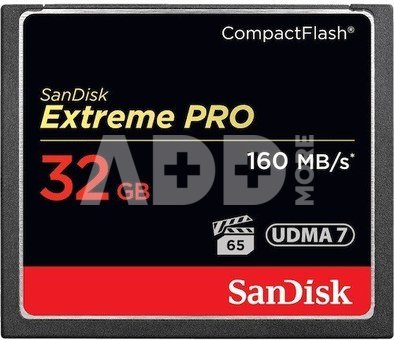 SanDisk Extreme Pro CF 32GB 160MB/s SDCFXPS-032G-X46