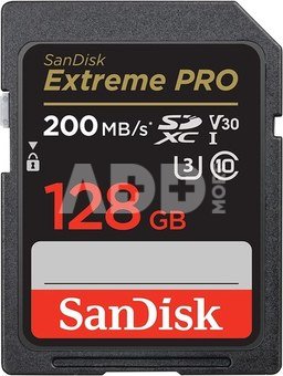 SanDisk Extreme Pro SDXC 128GB UHS-I C10 U3 V30