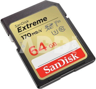 Sandisk memory card SDXC 64GB Extreme