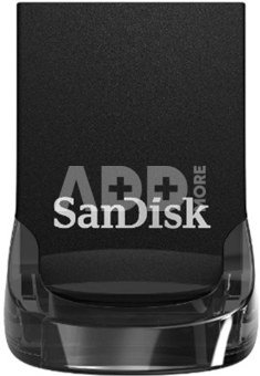 Sandisk Ultra Fit&trade; USB 3.1 - Small Form Factor Plug and Stay Hi-Speed USB Drive 256 GB, USB 3.1, Black