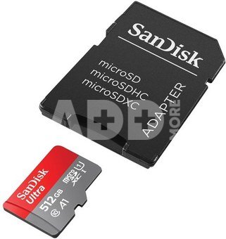 MEMORY MICRO SDXC 512GB UHS-I/W/A SDSQUAC-512G-GN6MA SANDISK