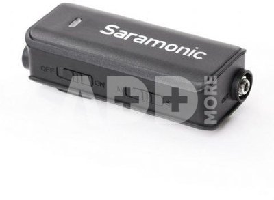 SARAMONIC LAVMIC AUDIO ADAPTER & LAVALIER MIC