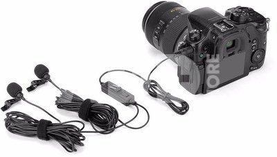 SARAMONIC LAVMIC 2M DUAL WIRED LAVALIER MICROPHONE