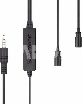SARAMONIC LAVMIC 2M DUAL WIRED LAVALIER MICROPHONE