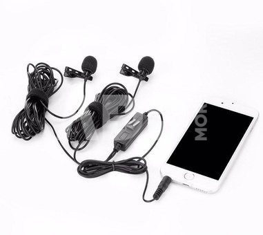 SARAMONIC LAVMIC 2M DUAL WIRED LAVALIER MICROPHONE
