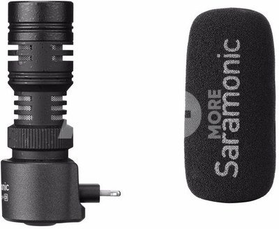 SARAMONIC SMARTMIC +DI SMARTPHONE MIC W/LIGHTNING