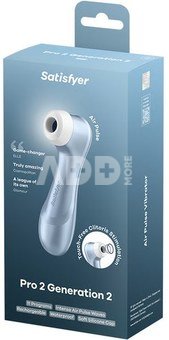 Satisfyer air impulse vibrator Pro 2 Generation 2, sinine