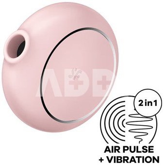 Satisfyer air pulse + vibrator Pro To Go 3, rose