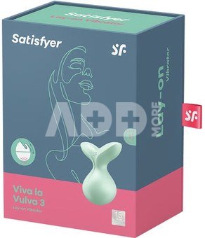 Satisfyer vibrator Viva La Vulva 3, mint