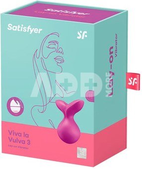 Satisfyer vibrator Viva La Vulva 3, violet