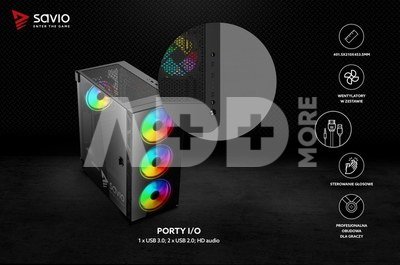 Savio Case glass Prime X1