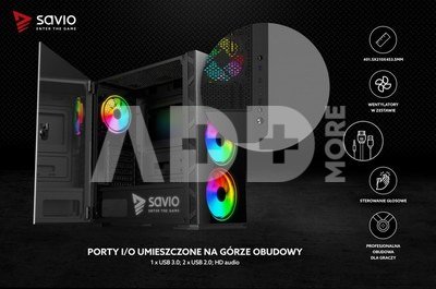 Savio Case glass Prime X1