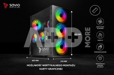 Savio Case glass Prime X1