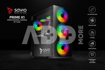 Savio Case glass Prime X1