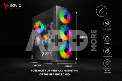 Savio Case glass Prime X1