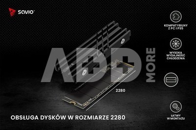 Savio Cooling for M.2 drive