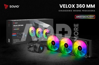 Savio CPU liquid VELOX 360 mm SAVIO