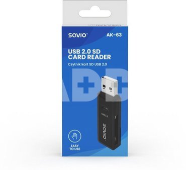 Savio SD Card reader AK-63
