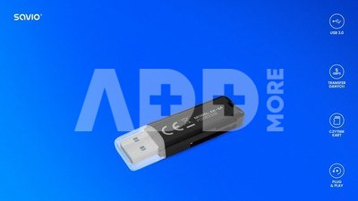 Savio SD card reader AK-64