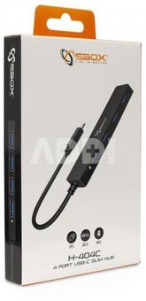 Sbox H-404C TYPE-C USB-3.0 4