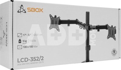 Sbox LCD-352/2-2 (13-32/2x8kg/100x100)