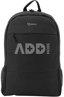 Sbox Notebook Backpack Toronto 15,6" NSS-19044 black