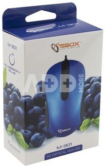 Sbox Optical Mouse M-901 blue