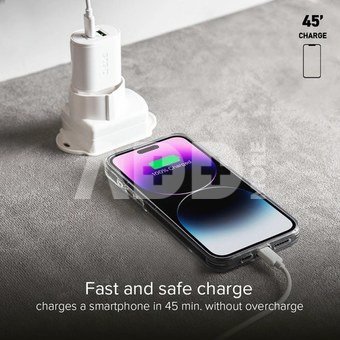 SBS charger USB/USB-C 20W, white