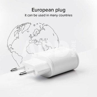 SBS charger USB/USB-C 20W, white
