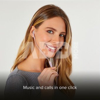 SBS earphones Studio Mix 65c USB-C, pink