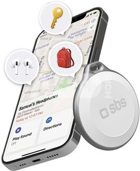 SBS Tracker Apple, white