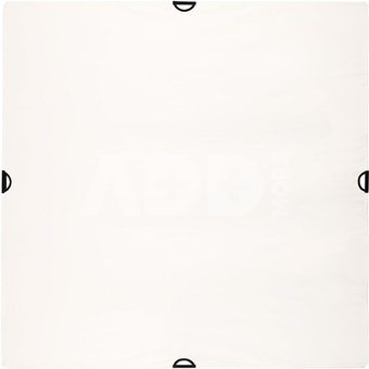 Westcott Scrim Jim Large Silver/White Bounce Fabric (1.8 x 1.8m)