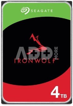 Seagate Drive IronWolf 4TB 3,5 inches 256MB ST4000VN006
