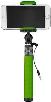 Caruba Selfie Stick Plug & Play Green
