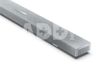 Sharp HT-SBW55121(SL) Q 5.1.2 Dolby Atmos/ DTS:X Soundbar with Wireless Subwoofer, Silver | Sharp