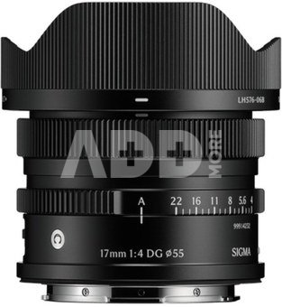 Sigma 17mm F4 DG [Contemporary] for Sony E-Mount